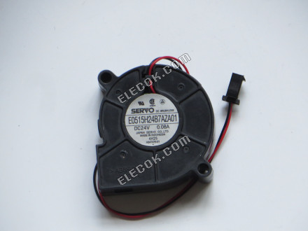 Japan Servo E0515H24B7AZA01 Server - Dmychadlo Ventilátor 24V0.08A, bw50x50x15mm, 100x2Wx2P 2 Vodiče 