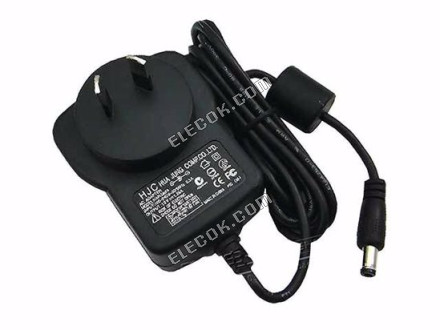 HJC HAPU05F4 AC Adapter - NOVý Originální 12V 1,25A, 5,5/2.1mm, AU 2-Pin Zástrčka 