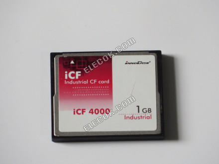 COMPACT FLASH DC1M-01GD31W1D icf4000 memory compact flash card I 1 GB 3V/dV single channel 