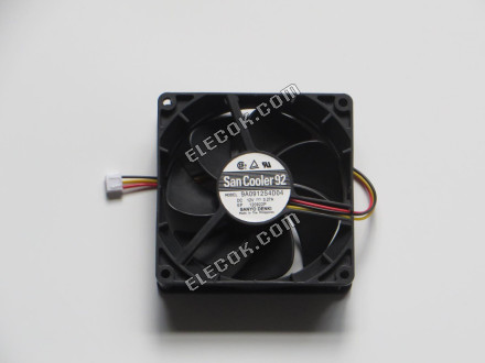 Sanyo 9A0912S4D04 12V 0,27A 3 vezeték Hűtőventilátor 