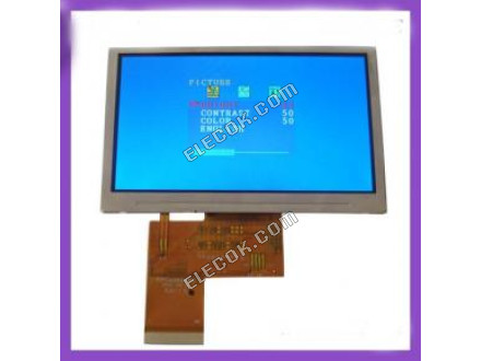 4,3" BAREVNý TFT LCD DISPLEJ CPT430A005 