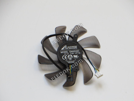 APISTEK / Rotek GA92H2H, -PFTB, 150mm, 12V 0,35A 4 Vodiče 4-Pin Konektor 