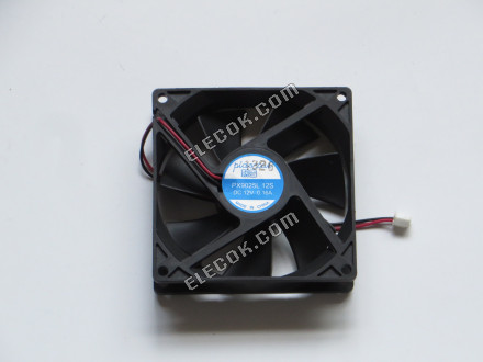 PX9025L12S 12V 0,16A 9cm 9025 90*90*25MM 2 vodiče Ventilátor 