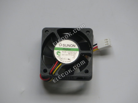 Sunon KDE1205PHV2 MS.A.F.GN 12V 0,8W 3 vodiče Chladicí Ventilátor 