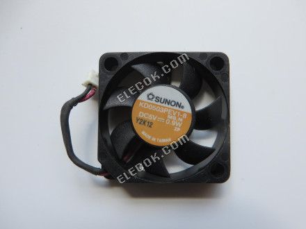 SUNON KD0503PEV1-8 5V 0,9W 2 vodiče Chladicí Ventilátor 