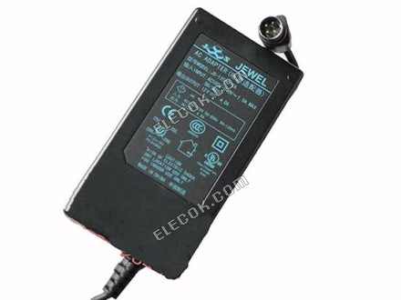 Jewel JS-12040-2A AC Adapter - NOVý Originální 12V 4.0A, 4-Pin DIN, C14 
