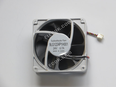 Sanyo 9LG1224P1H001 24V 0,7A 4 vezeték Hűtőventilátor, helyettesítő 