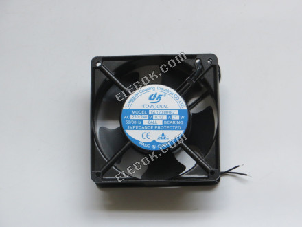 TOPCOOL GL12038HB2 AC220/240V 0,12A 21W 50/60HZ 2 vezetékek Hűtőventilátor 