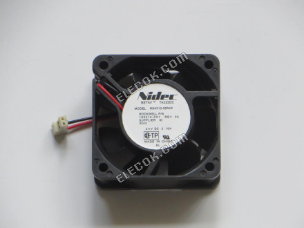 Nidec M34313-55RAF 24V 0,16A 2 vezeték hűtőventilátor 