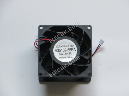 Nidec V35132-55RA 24V 0,45A 2 vezeték hűtőventilátor, csere 