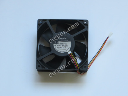 Panaflo FBA12G24H 24V 0,3A 3 vezeték Hűtőventilátor 