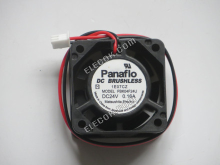 Panaflo FBK04F24U 24V 0,16A 2,4W 2 vodiče Chladicí Ventilátor 