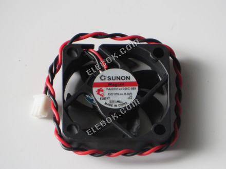SUNON HA40101V4-000C-999 12V 0,8W 2 vodiče chladicí ventilátor 