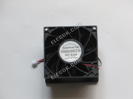 SERVO D0938X24B8CZ-40 24V 0,34A 2 vodiče Chladicí Ventilátor, Náhrada 