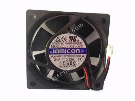 JAMICON JF0615S2H 24V 0,13A 2 проводници охлаждащ вентилатор 