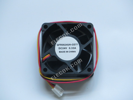DELTA QFR0624UH-CE77 QFR0624UHCE77 24V 0,33A 3 vezeték Hűtőventilátor helyettesítő 