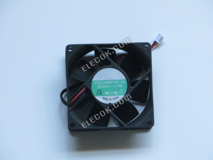 SUNON KDE2408PTB1-6A 24V 3,4W 2 vodiče Chladicí Ventilátor, Repasovaný 