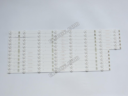 DLED55MXY 6X15 0001.A-2 LED Světelné Pásky - 12 strips, Náhrada 