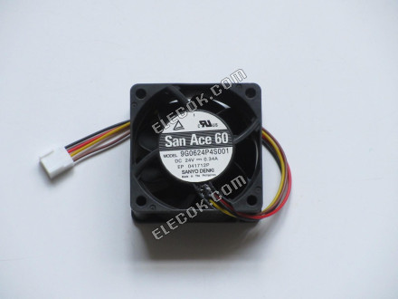 Sanyo 9G0624P4S001 24V 0,34A 4WireCooling Ventilátor, felújított 