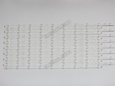 Haier LED65D9-03 LED65D10-03 LED Podsvícení Pásky - 16 Strips, náhrada 