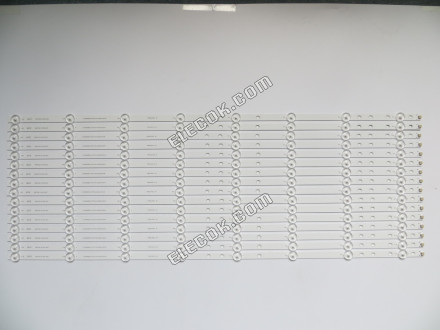 Sony 650TV02 V3 T650HVF05.1 LED Háttérvilágítás Csíkok KDL-65W855C KDL-65W859C KDL-65W805 16 stirps helyettesítő 