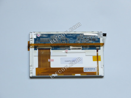 CLAA070LC0JCT CPT 7.0" a-Si TFT-LCD Panel Helyettesítő 