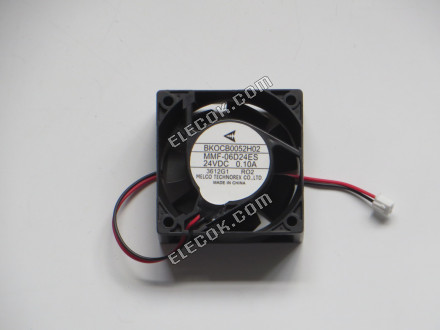 BKOCB0052H02 MMF-06D24ES RO2 24V 0.10A 2 vezeték Hűtőventilátor 
