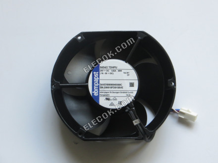 Ebmpapst 6454/2TDHPU 24V 1,65A 40W 4 vodiče Chladicí Ventilátor, originální a repasované 