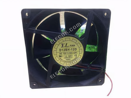 D12BH-12D Yate Loon 12025 DC12V 0.30A Ventilátor 