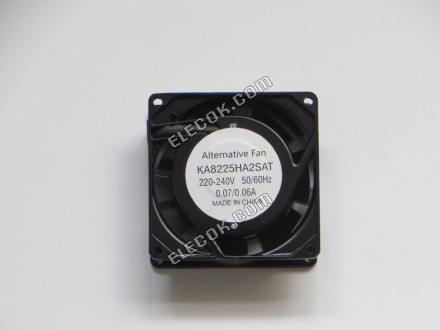 KAKU KA8225HA2SAT 220/240V 0,07/0,06A 50/60HZ Sleeve ložisko Chladicí Ventilátor s zástrčka připojení, náhrada 