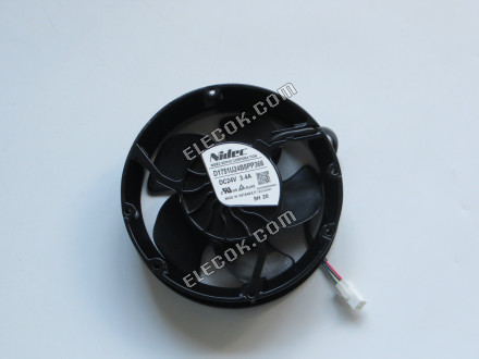 NIDEC D1751U24B8PP366 DC24V 3,4A 4 vodiče Ventilátor, nový 