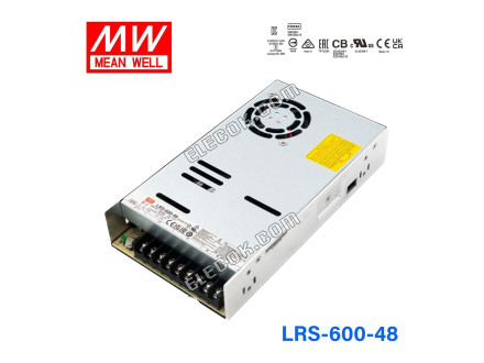 Mean Well LRS-600-48 Napájecí Zdroj 600W 48V 