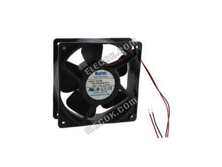 Qualtek FAD1-12038CHLW12 12V 0,22A 2,64W 2 vezeték Hűtőventilátor 