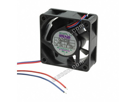 F6025X24B-RH-L20 Mechatronics VENTILáTOR AXIáLIS 60X25MM 24VDC HUZAL 2 Huzal Kivezetések 