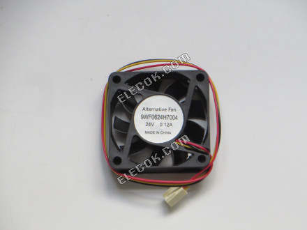 Sanyo 9WF0624H7004 24V 0,12A 3 vodiče Chladicí Ventilátor Náhrada 