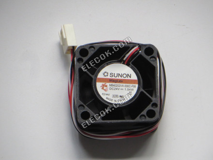 SUNON MB40202VX-000C-F99 24V 1,54W 3 vodiče chladicí ventilátor 