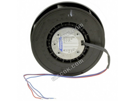 RER160-28/18NTDAU ebm-papst Inc. VENTILáTOR IMP MTRZD 48V 165X51MM IP68 2 Huzal Kivezetések 
