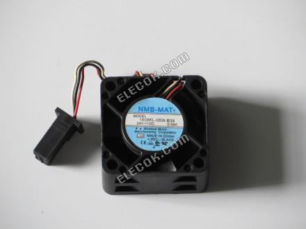 NMB 1608KL-05W-B39-LQ4 24V 0,08A 3 vodiče Chladicí Ventilátor Alarm funkce 