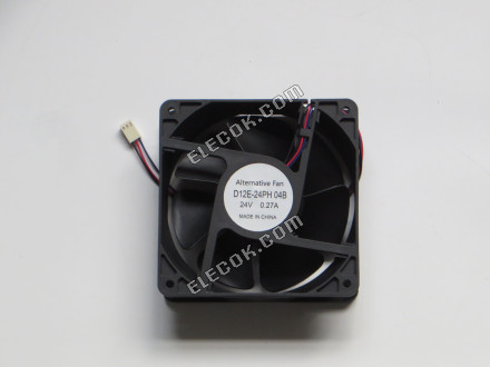 Nidec D12E-24PH 04B 24V 0,27A 3 vodiče Chladicí Ventilátor, náhrada 