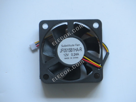 JF0515B1HA-R DC12V 0,24A 3 vodiče JAMICON, náhrada 