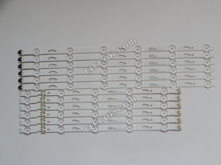 Samsung S-5U75-48-FL-L5-REV1.2 LM41-00117A LED Backlight Strips for UA48JU5900CXXZ - 12 Strips,substitute