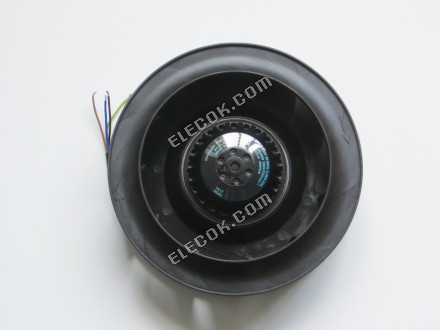 ebmpapst R2E220-AA40-C2 TW 230V 50/60HZ 0,38/0.40A 85/90W 4 vezeték Hűtőventilátor, felújított 
