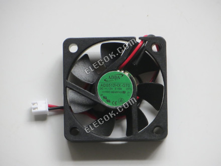 ADDA AD0512HX-G70 12V DC 0,15A 2 vezeték Hűtőventilátor 
