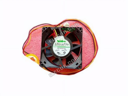 Nidec U80T12BS2AA7-52 Server - čtvercový Ventilátor Z99, SF80x80x25, w150x3x3, 12V 0,15A 3 vodiče 