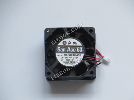 SANYO 9A0624G402 24V 0,13A 2 vezeték Hűtőventilátor 