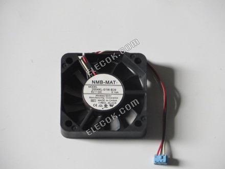 NMB 2004KL-01W-B39 5V 0,14A 0,7W 3 vezeték Hűtőventilátor 