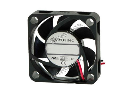 CFM-4010V-150-157 CUI, Inc. VENTILáTOR AXIáLNí 40X10MM 12VDC VODIč 2 Vodič Vývody 