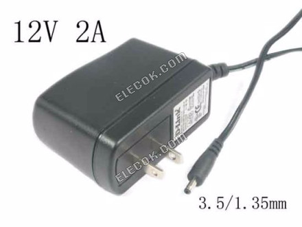 D-Link AG2412-B VáLTóáRAM Adapter - úJ Eredeti 12V 2A, 3,5/1.35mm, US 2-Pin 