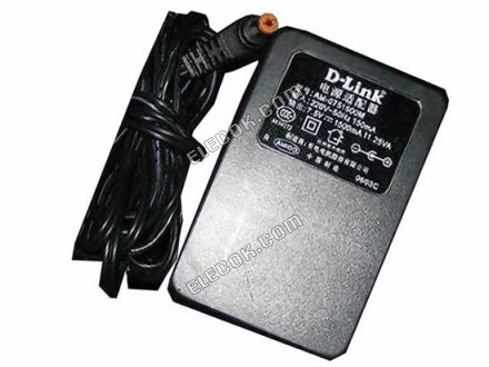 D-Link AM-0751500M VáLTóáRAM Adapter - úJ Eredeti 7.5V 1,5A, 5.5x2.1mm, US 2-Pin 