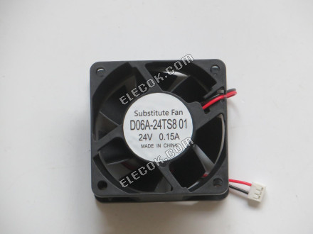 Nidec D06A-24TS8 01 24V 0,15A 2 vezeték Hűtőventilátor, helyettesítő 